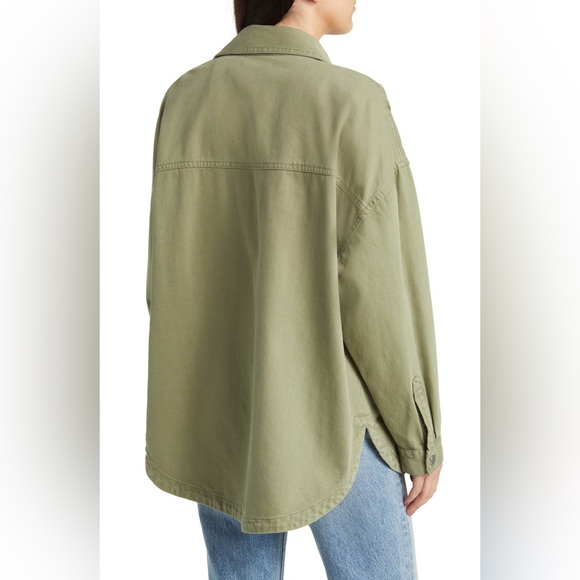 Treasure & Bond OVERSIZED UTILITY JACKET (Shacket) - Picture 5 of 7